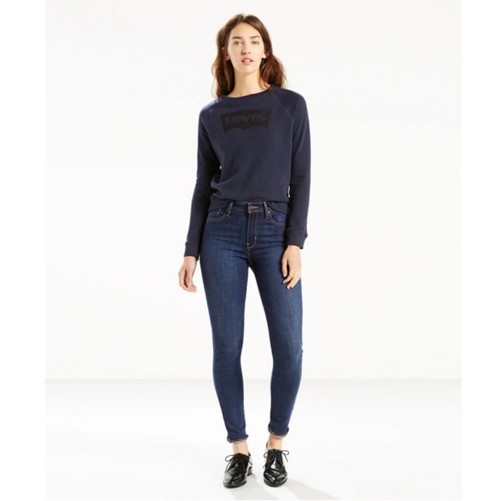 Levi's 721 High Rise Skinny Jeans - Blue Story